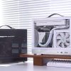 Vỏ Case Máy Tính Mini Itx Shiny Snake S500 - Trắng(mặt Lưới) 2