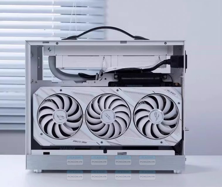 Vỏ Case Máy Tính Mini Itx Shiny Snake S500 - Trắng(mặt Lưới) 4
