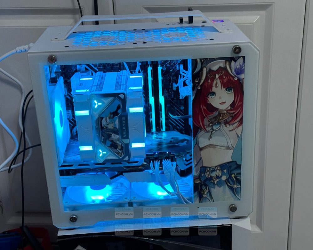 Vỏ Case Máy Tính Mini Itx Traveler - Trắng (genshin Impact) 3