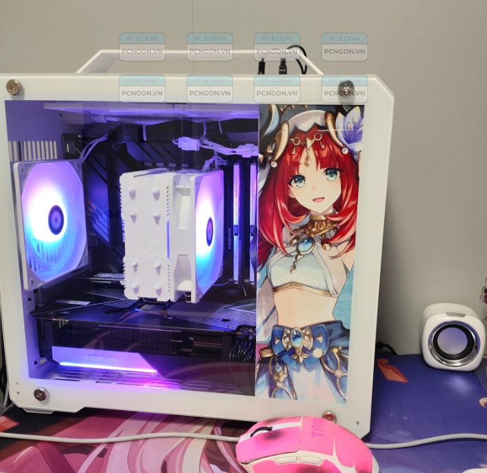 Vỏ Case Máy Tính Mini Itx Traveler - Trắng (genshin Impact) 4
