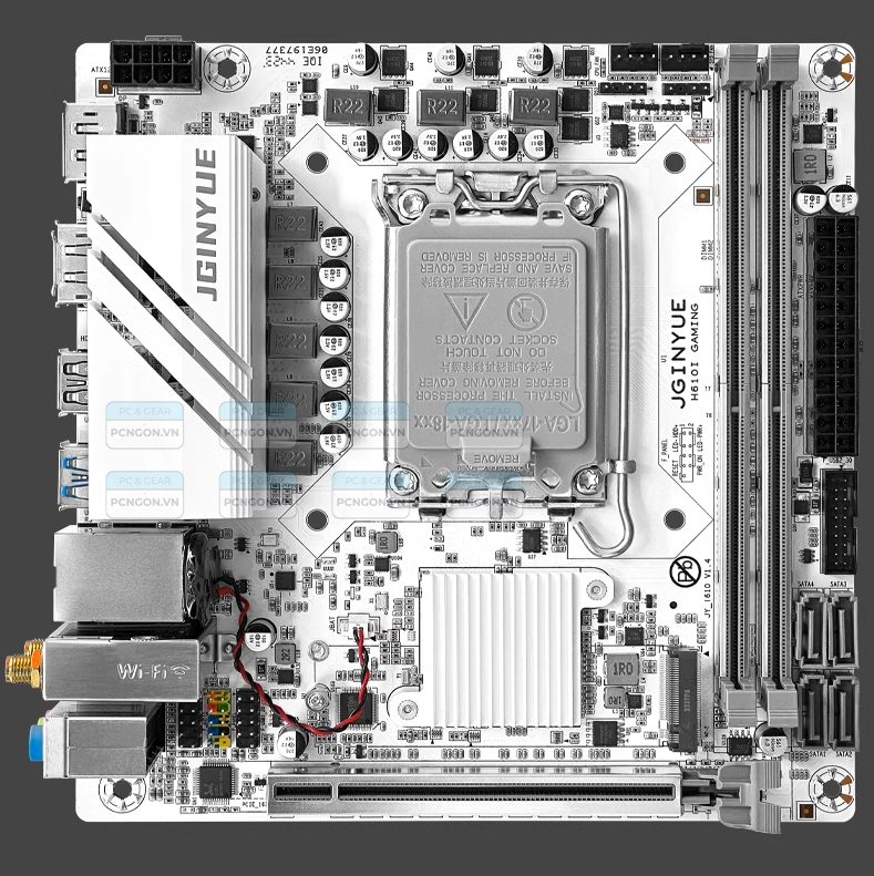 Mainboard Mini Itx Jginyue H610i Gaming (v1.4, Thiết Kế Mới) 1