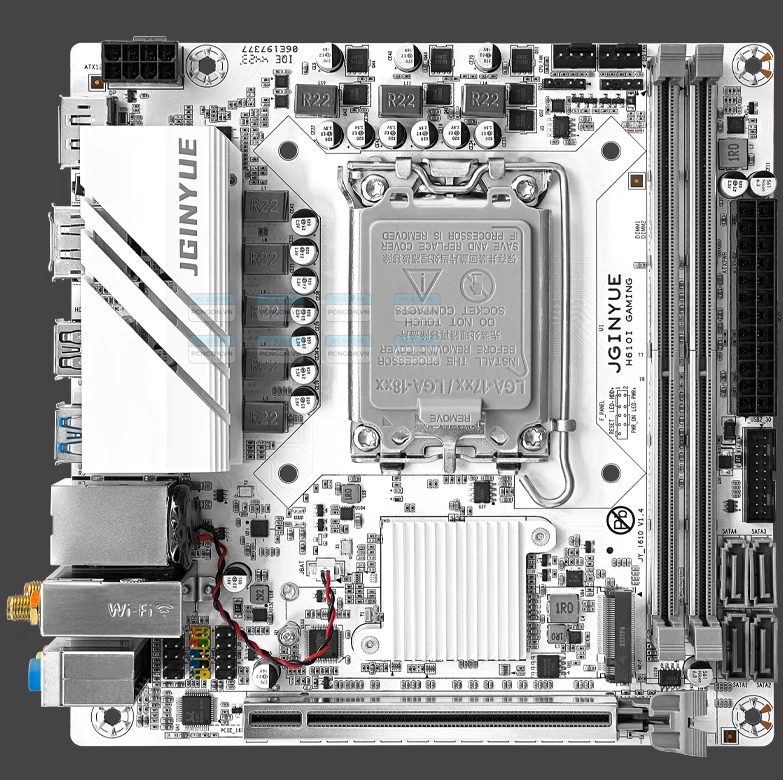 Mainboard Mini Itx Jginyue H610i Gaming (v1.4, Thiết Kế Mới) 4