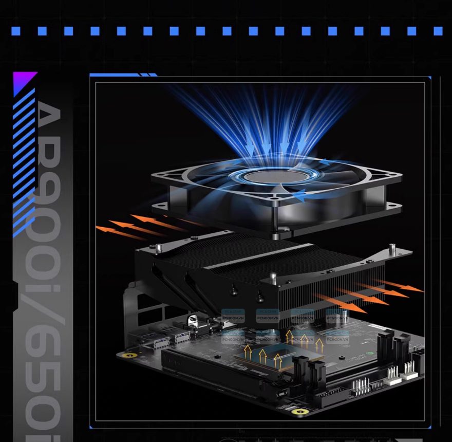 Mainboard Mini Itx Minisforum Ar900i (kèm Cpu Core I9-13900hx) 10