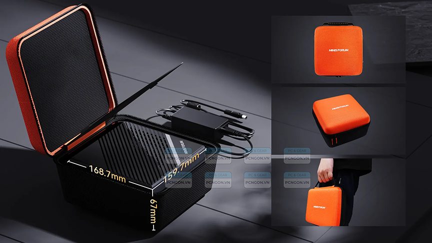 Máy Tính Mini Pc Minisforum B550 Pro (barebone) 2