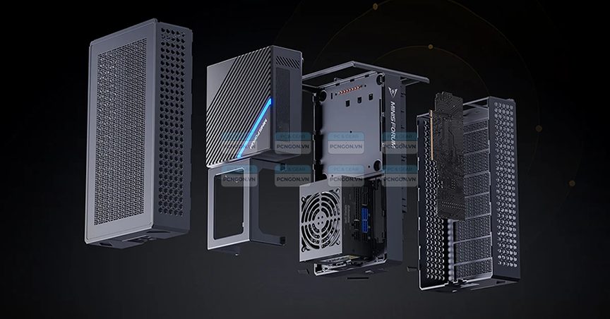 Máy Tính Mini Pc Minisforum B550 Pro (barebone) 5