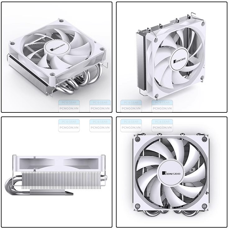 Tản Nhiệt Cpu Jonsbo Hp400s 36mm - Trắng 2