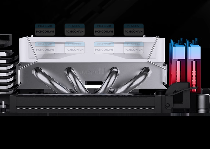 Tản Nhiệt Cpu Jonsbo Hp400s 36mm - Trắng 6