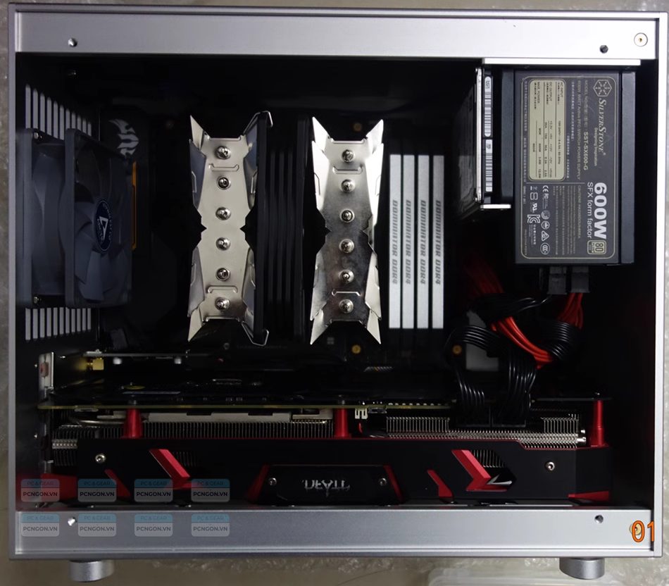 Vỏ Case Máy Tính Mini Itx Captain Case V3 4