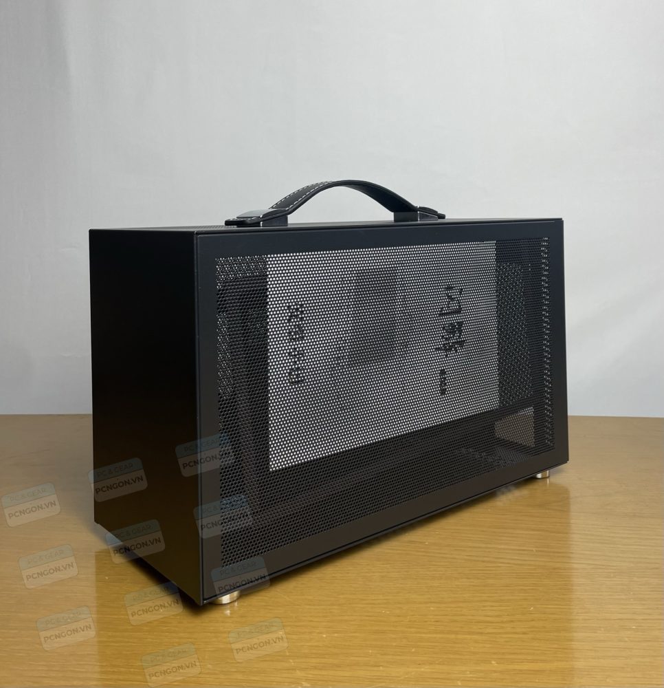 Vỏ Case Máy Tính Mini Itx Shiny Snake S400 - Đen (type C, Riser 4.0) 3