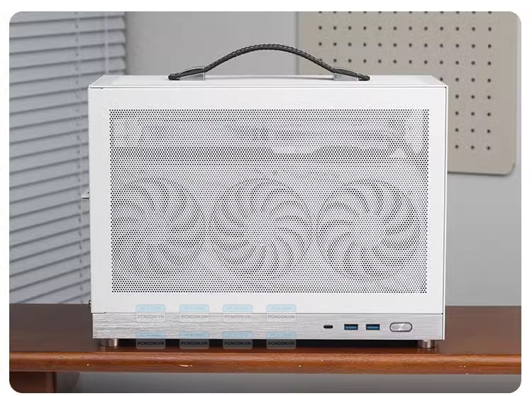 Vỏ Case Máy Tính Mini Itx Shiny Snake S450 - Đen (riser 3.0) 2