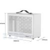 Vỏ Case Máy Tính Mini Itx Shiny Snake S450 - Trắng (riser 3.0) 7
