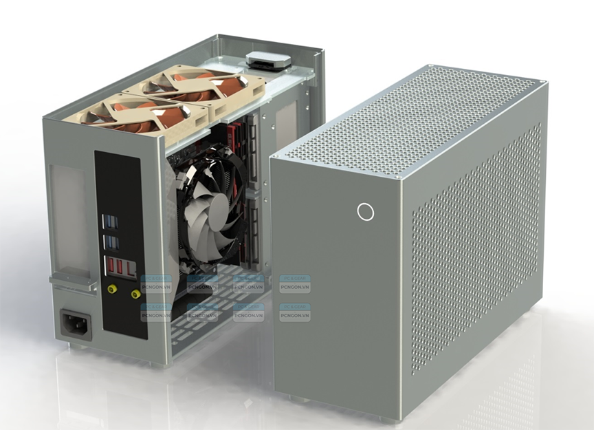 Vỏ Case Máy Tính Mini Itx Zs-a4s 9