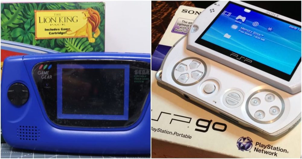Handheld console ( máy chơi game cầm tay) từ những ngày đầu