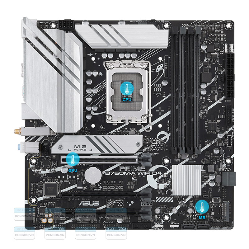Mainboard Asus Prime B760m-a Wifi D4-csm 2
