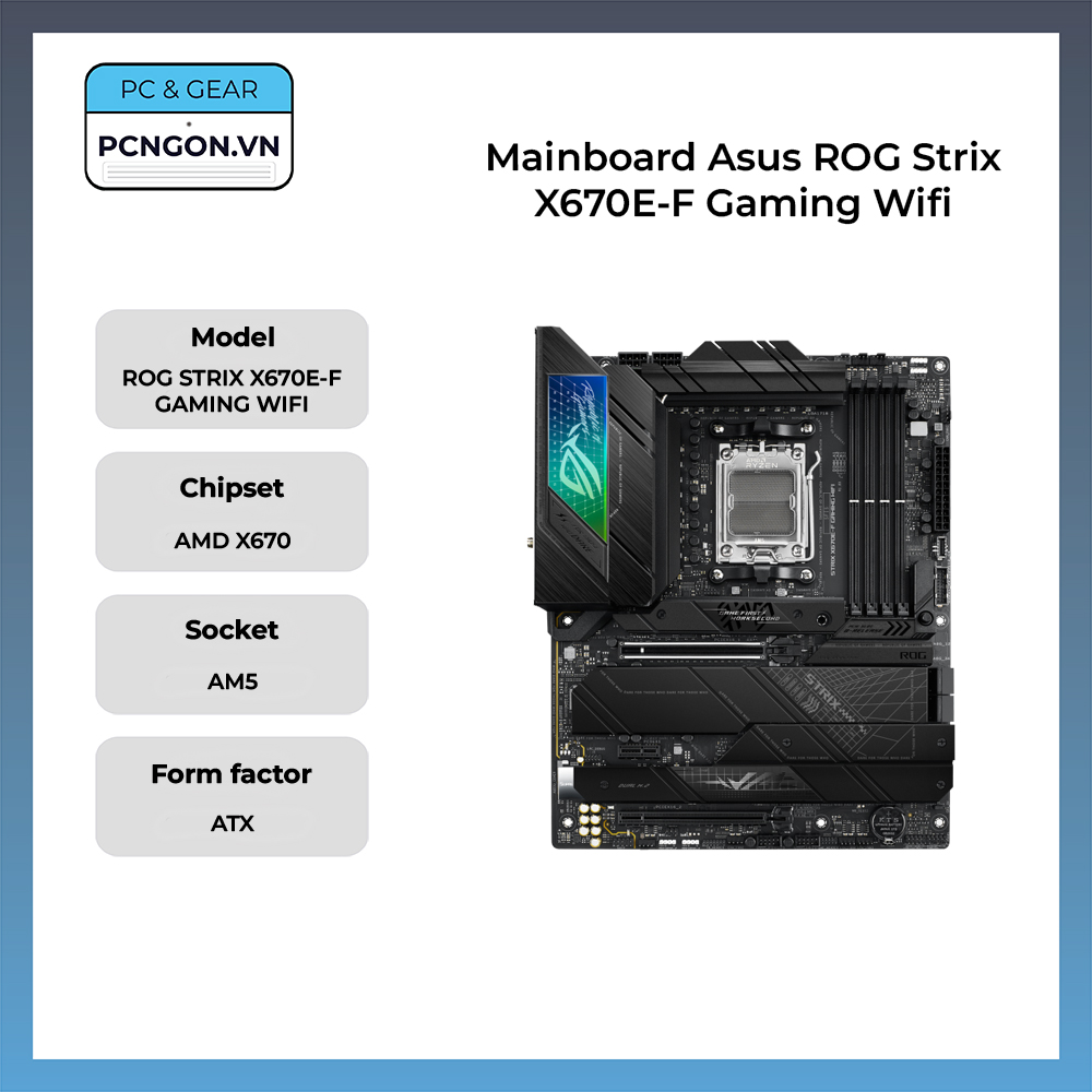 Mainboard Asus ROG Strix X670E-F Gaming Wifi