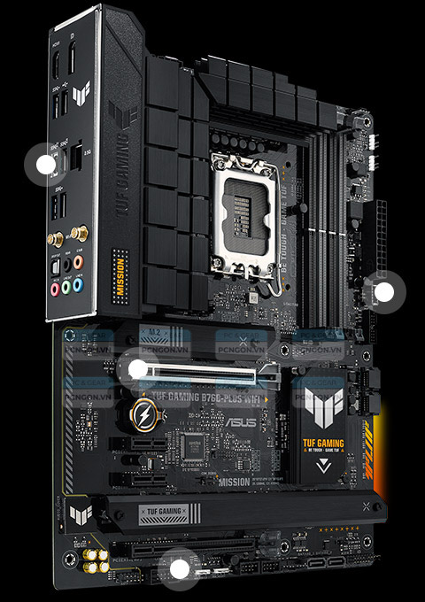 Mainboard Asus Tuf Gaming B760-plus Wifi 2
