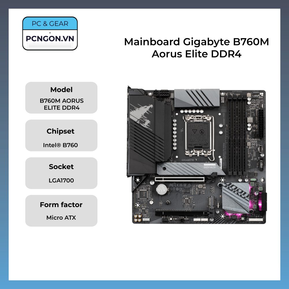 Mainboard Gigabyte B760m Aorus Elite Ddr4