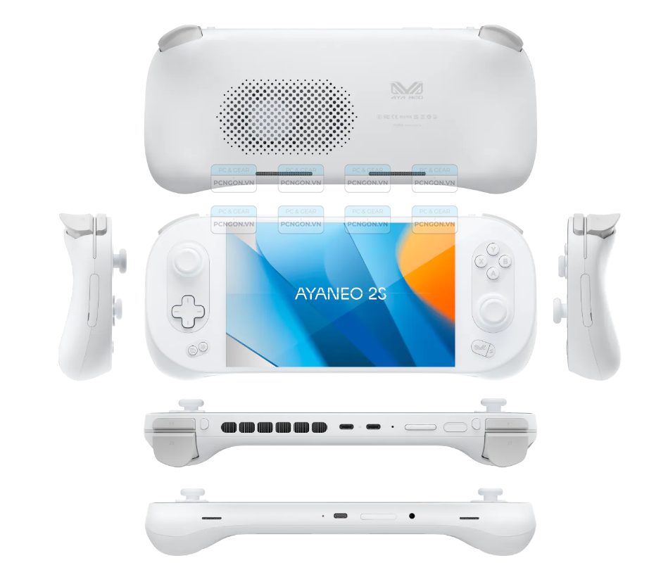 Máy Chơi Game Cầm Tay Ayaneo 2s Amd 7840u (sky White, Ram 32gb, Ssd 2tb) 7