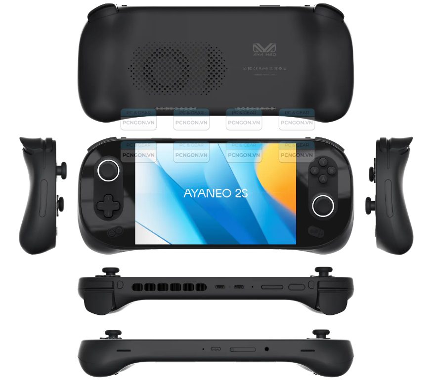 Máy Chơi Game Cầm Tay Ayaneo 2s Amd 7840u (starry Black, Ram 32gb, Ssd 2tb) 6