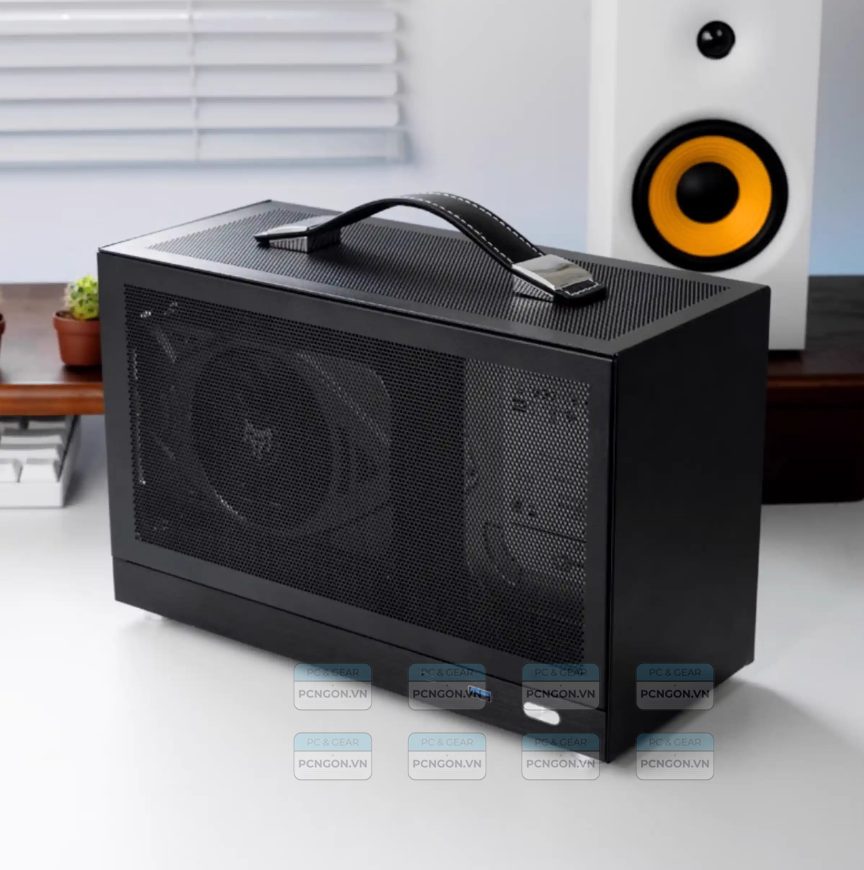 Vỏ Case Máy Tính Mini Itx Shiny Snake S300 - Đen (riser 3.0) 6