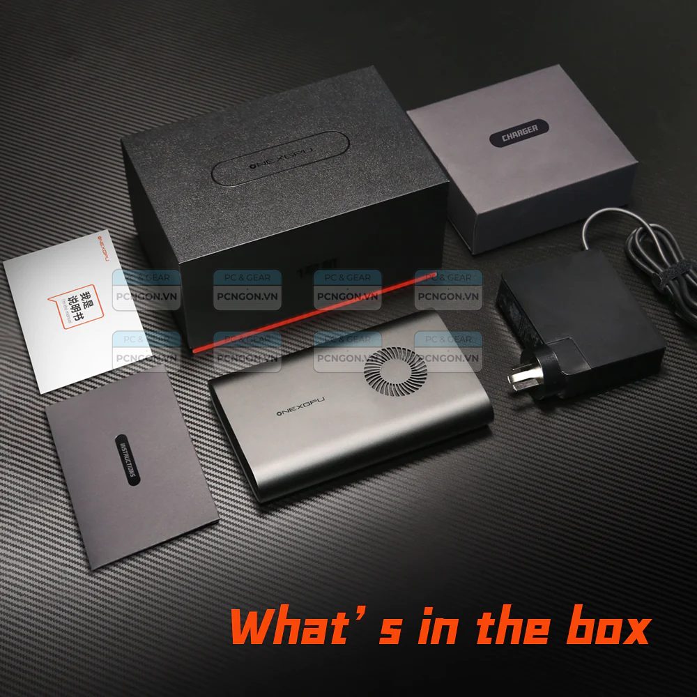 Card đồ Họa Rời Egpu Onexplayer Onexgpu Amd Rx 7600m Xt 8gb Gddr6 (oculink, Usb4) 8