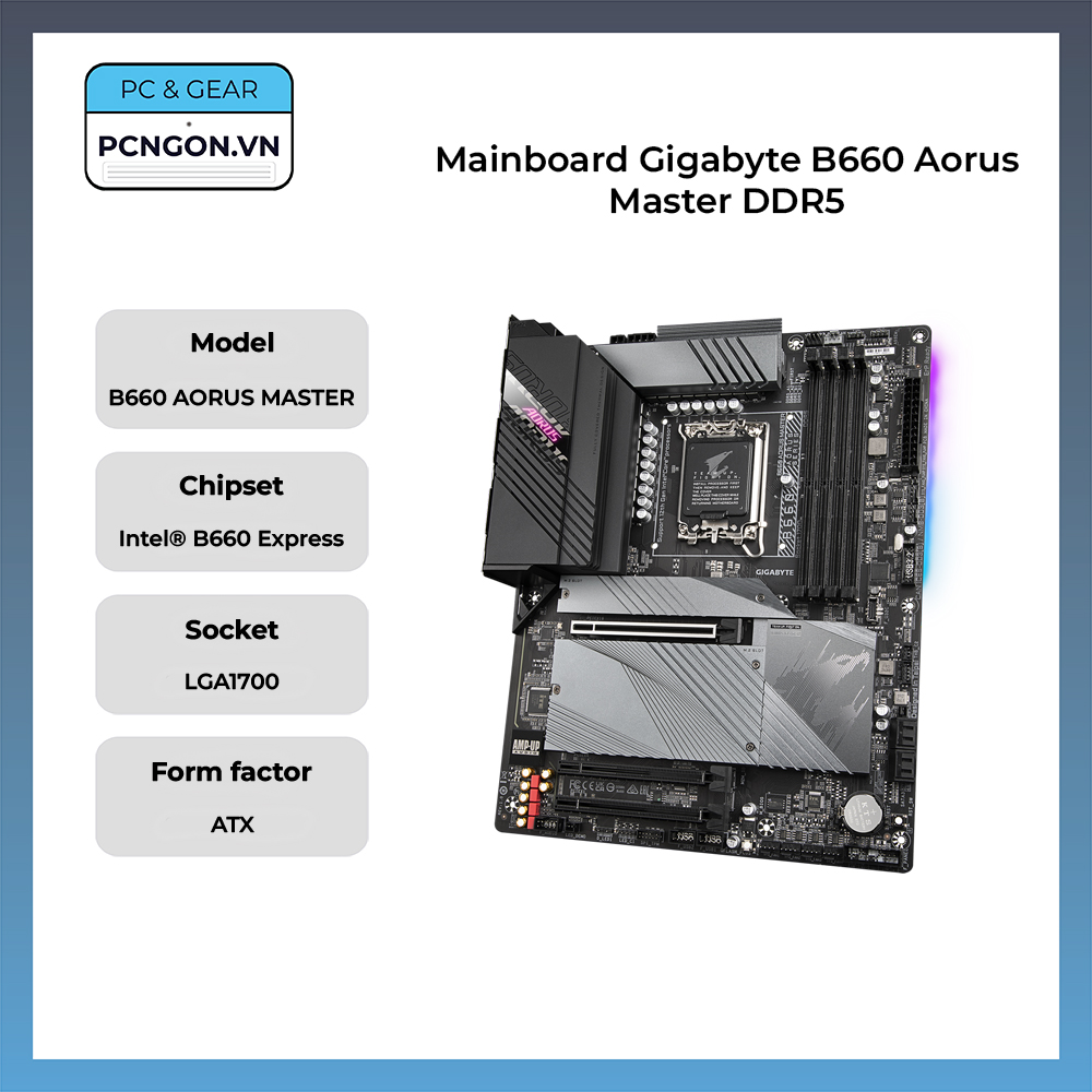 Mainboard Gigabyte B660 Aorus Master DDR5