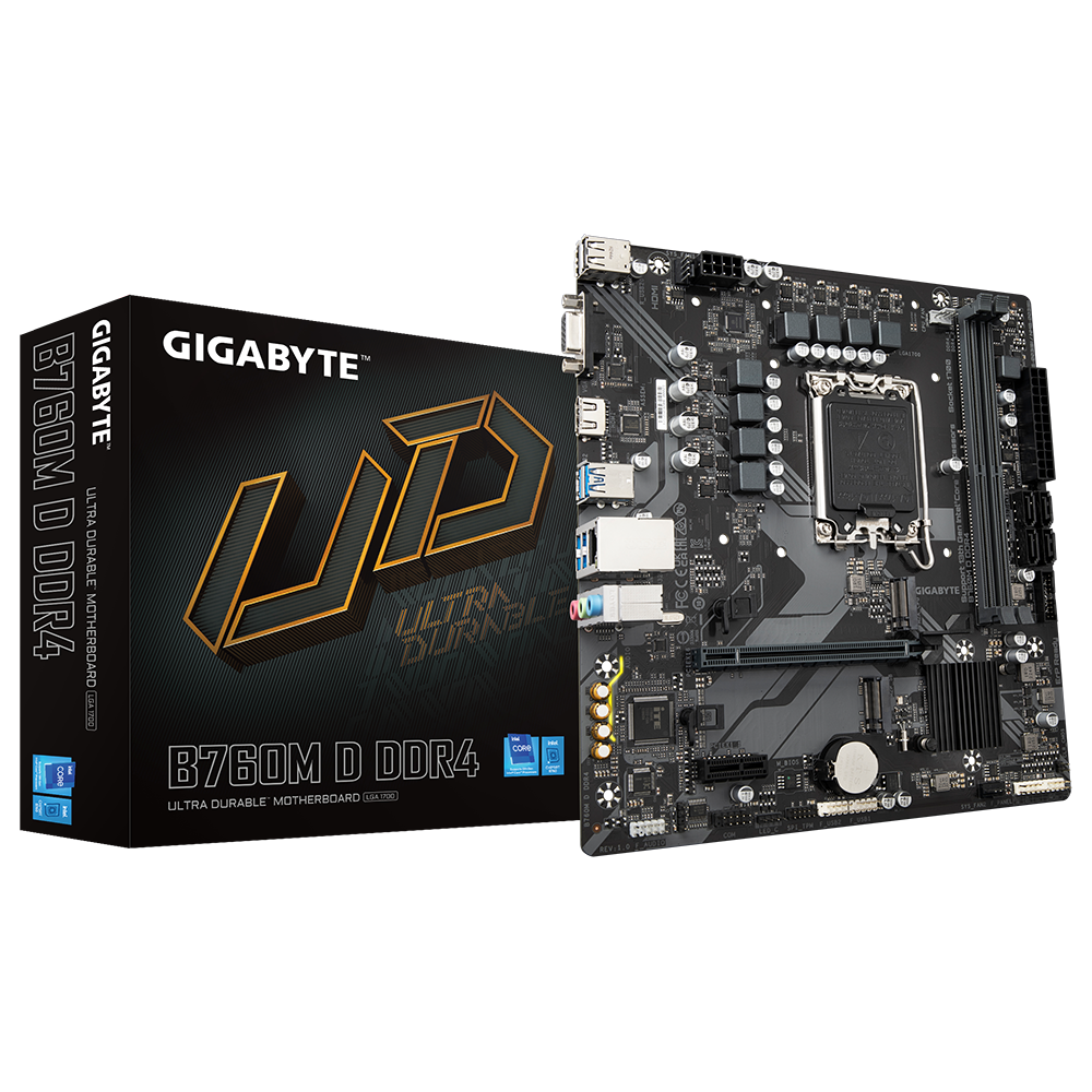 Mainboard Gigabyte B760m D Ddr4 (rev. 1.0) 1