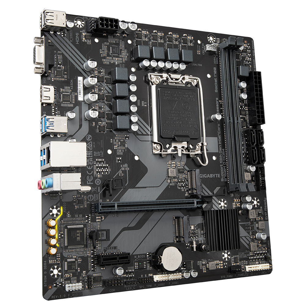 Mainboard Gigabyte B760m D Ddr4 (rev. 1.0) 3