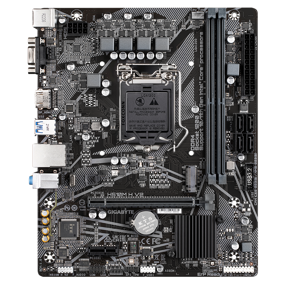 Mainboard Gigabyte H510m H V2 2