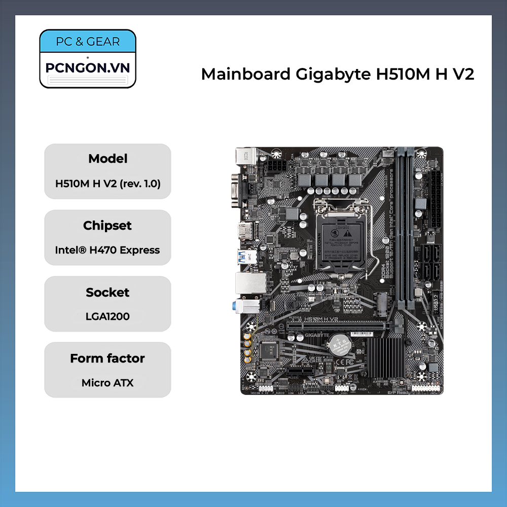 Mainboard Gigabyte H510M H V2