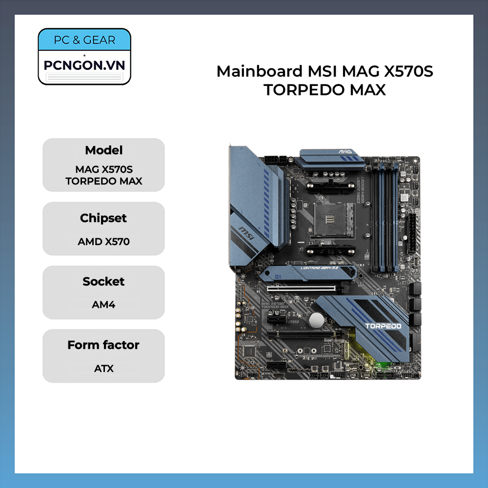 Mainboard MSI MAG X570S TORPEDO MAX