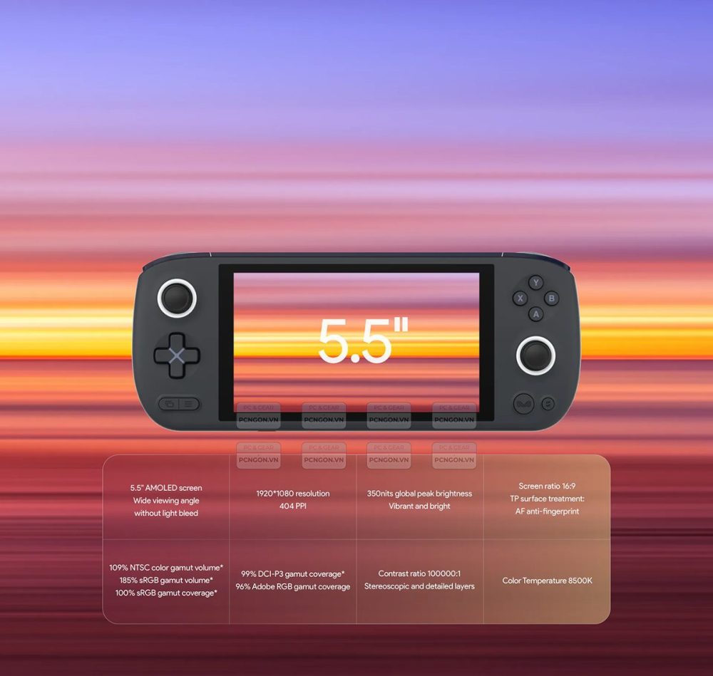 Máy Chơi Game Cầm Tay Ayaneo Air 1s 7840u (polar Black, Ram 16gb, Ssd 512gb) 8