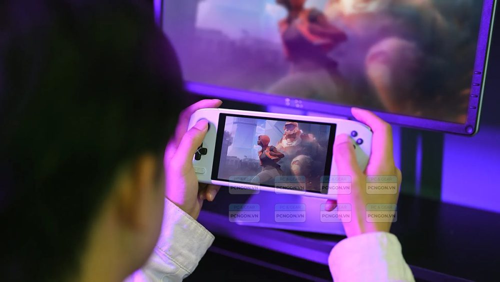 Máy Chơi Game Cầm Tay Ayaneo Air Plus Amd 6800u(glacier Blue, Ram 32gb, Ssd 1tb) 6