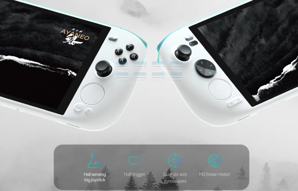 Máy Chơi Game Cầm Tay Ayaneo Kun (black Feather, Ram 32gb, Ssd 1tb) 16