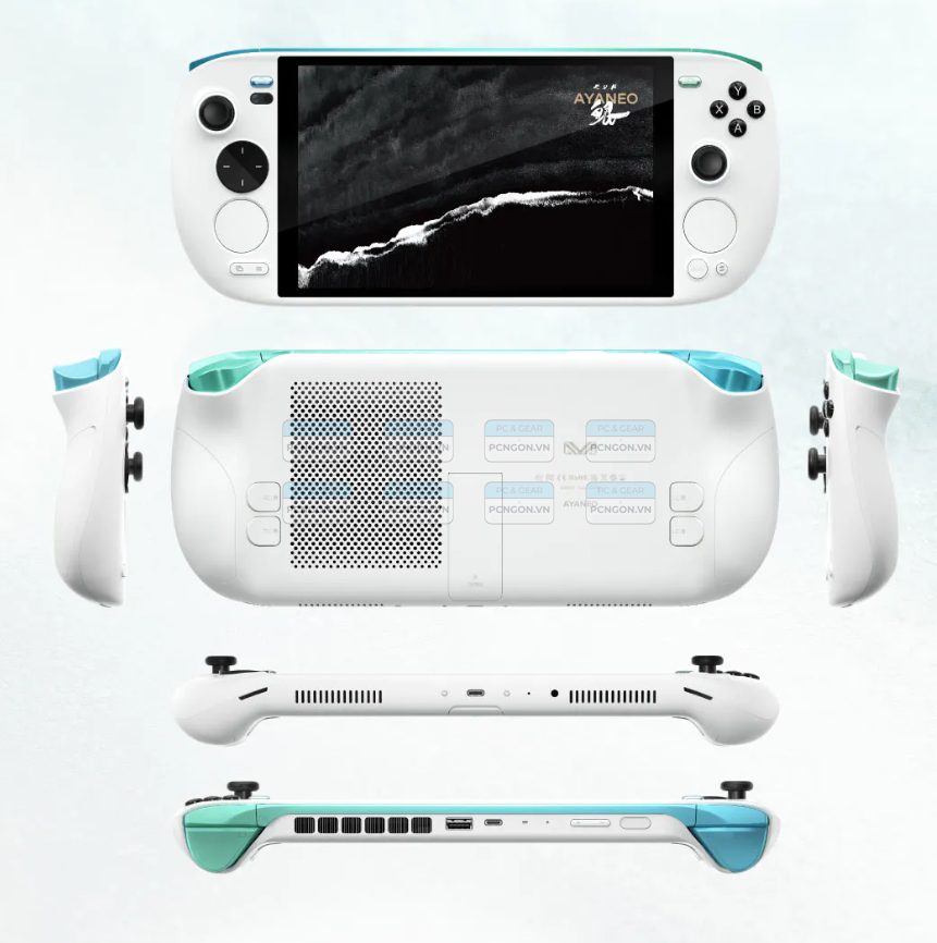 Máy Chơi Game Cầm Tay Ayaneo Kun (white Silk, Ram 32gb, Ssd 1tb) 1