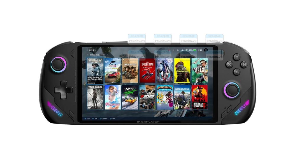Máy Chơi Game Cầm Tay Onexplayer Onexfly Amd 7840u (black, Ram 32gb, Ssd 1tb) 11