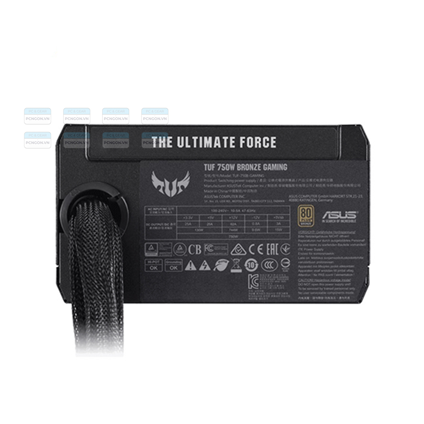 Nguồn Asus Tuf Gaming 750w 80 Plus Bronze 4