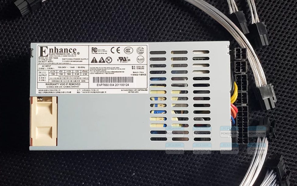 Nguồn Flex Enhance 600w Enp-7660b Platinum (module, Fan Noctua, Mod Ytc) 1