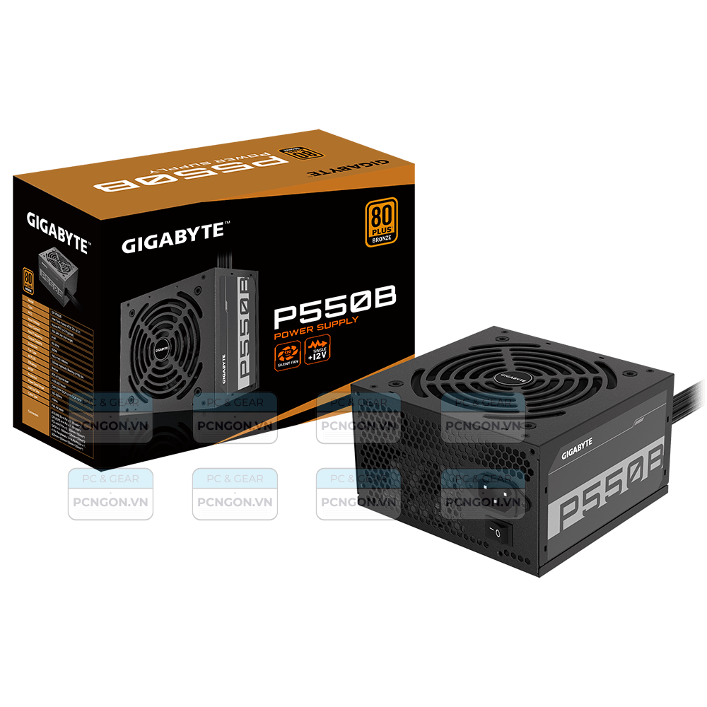 Nguồn Gigabyte 550w Gp-p550b 80 Plus Bronze 7
