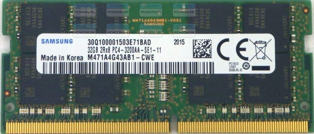 Ram Laptop Samsung 32gb Ddr4 3200mhz 2