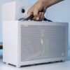 Vỏ Case Máy Tính Mini Itx Shiny Snake S300 - Trắng (riser 4.0) 6