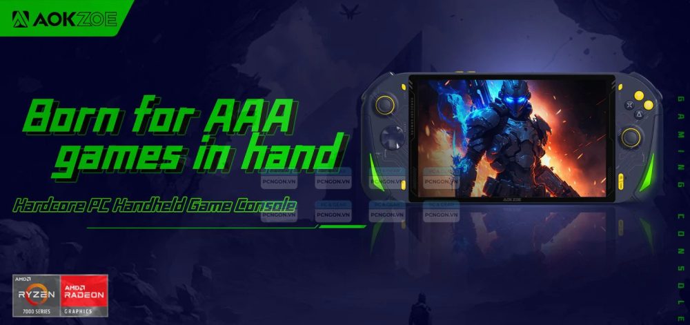 Máy Chơi Game Cầm Tay Aokzoe A1 Pro (ram 32gb, Ssd 1tb) 9