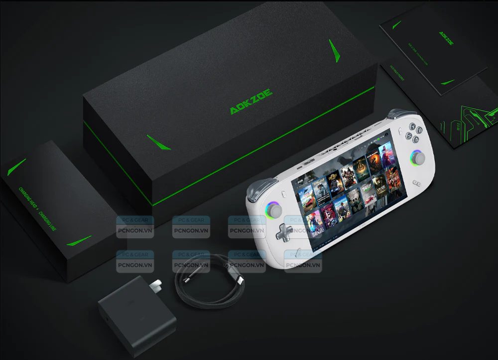 Máy Chơi Game Cầm Tay Aokzoe A2 (ram 32gb, Ssd 512gb) 1
