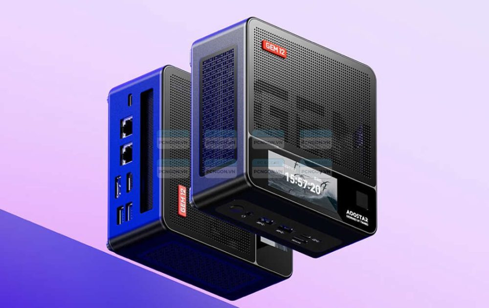 Máy Tính Mini Pc Aoostar Gem12 Pro Amd Ryzen 7 8845hs (barebone) 4