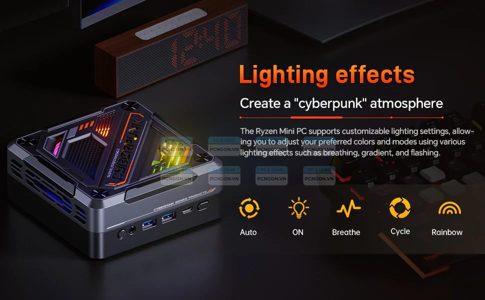Máy Tính Mini Pc Aoostar God77 (barebone) 3