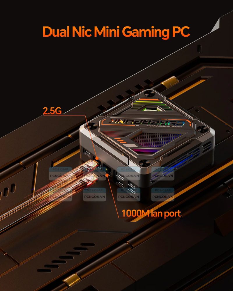 Máy Tính Mini Pc Aoostar God77 (barebone) 9