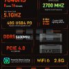 Máy Tính Mini Pc Aoostar God78 (barebone) 1