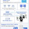 Máy Tính Mini Pc Aoostar R1 2 Bay 40t Nas (barebone) 1