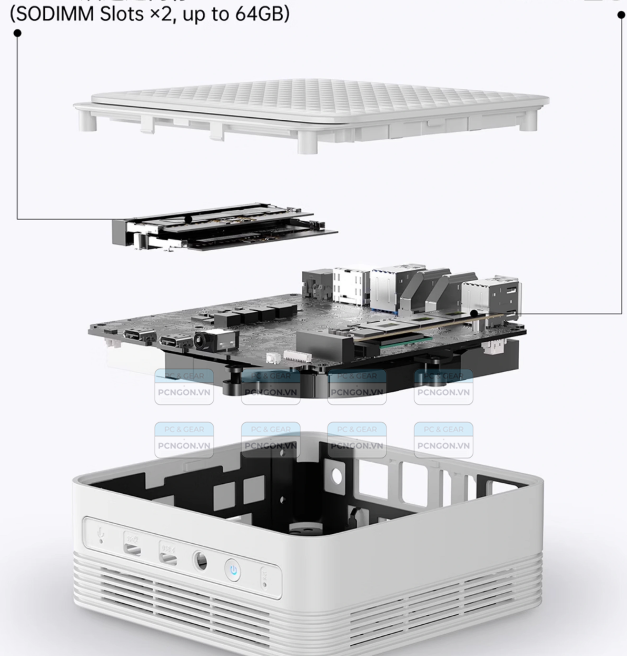 Máy Tính Mini Pc Minisforum Um690wt (barebone) 2