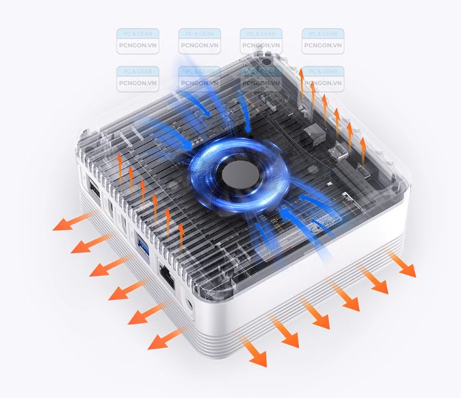 Máy Tính Mini Pc Minisforum Um690wt (barebone) 4